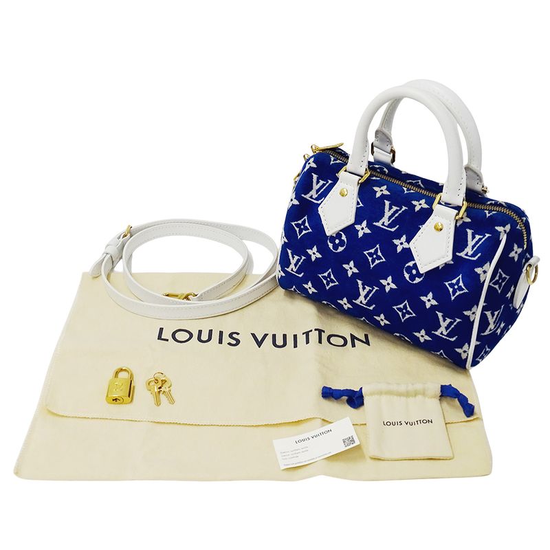 Louis Vuitton Bag Monogram Jacquard Velvet Shoulder Bag