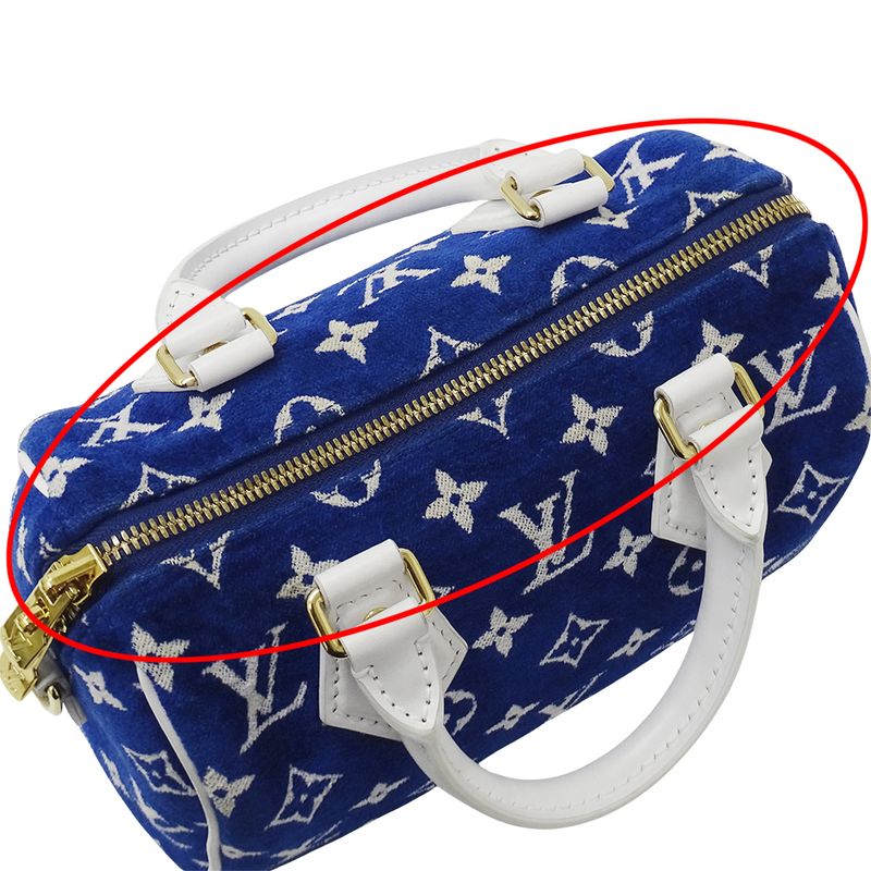 Louis Vuitton Bag Monogram Jacquard Velvet Shoulder — view 9