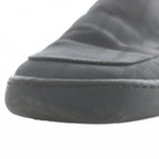 Fendi Slip-on Sneakers Low-cut Logo All-over Pattern Black XZ GY18 — view 7
