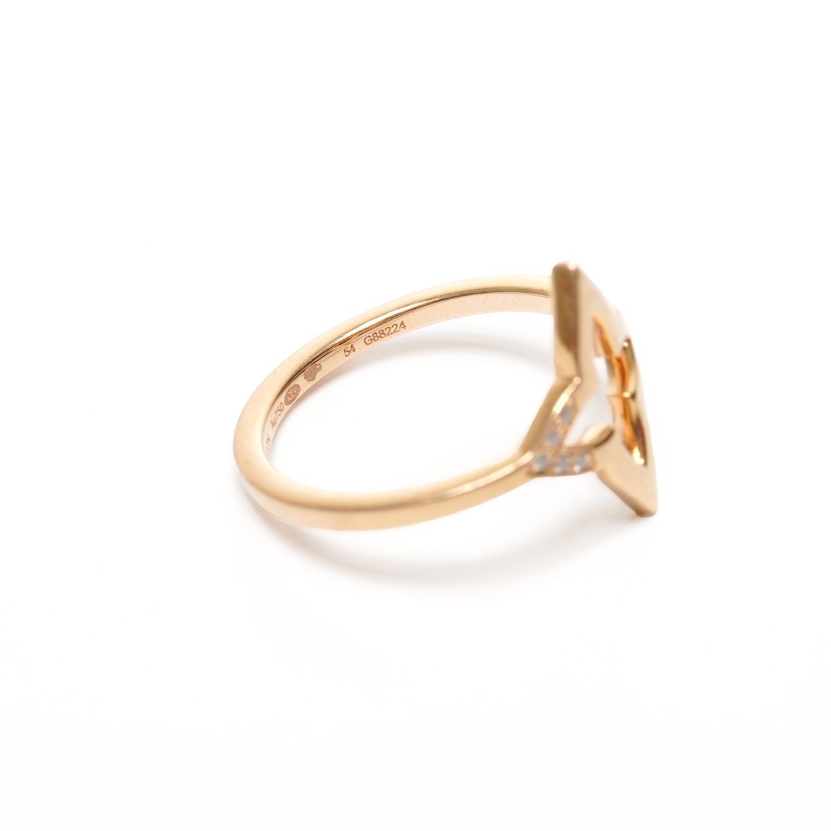 Louis Vuitton Ring Blossom 750 18K Diamond — view 8