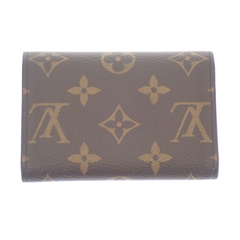 Louis Vuitton Porte Monnaie Rosalie Coin Case Monogram Canvas Pink Rose — view 4