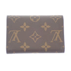 Louis Vuitton Porte Monnaie Rosalie Coin Case Monogram Canvas Pink Rose — view 4