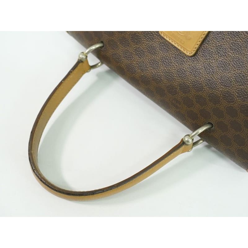 Celine Macadam Handbag Brown Bag — view 6