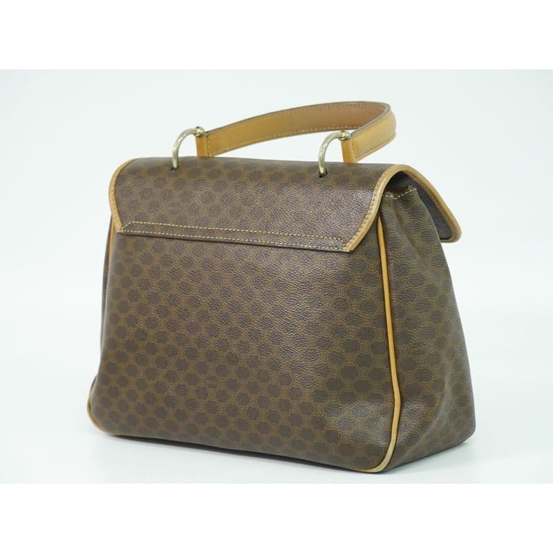 Celine Macadam Handbag Brown Bag — view 3