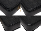 Dior Cannage Bag Lambskin Black Gold — view 6