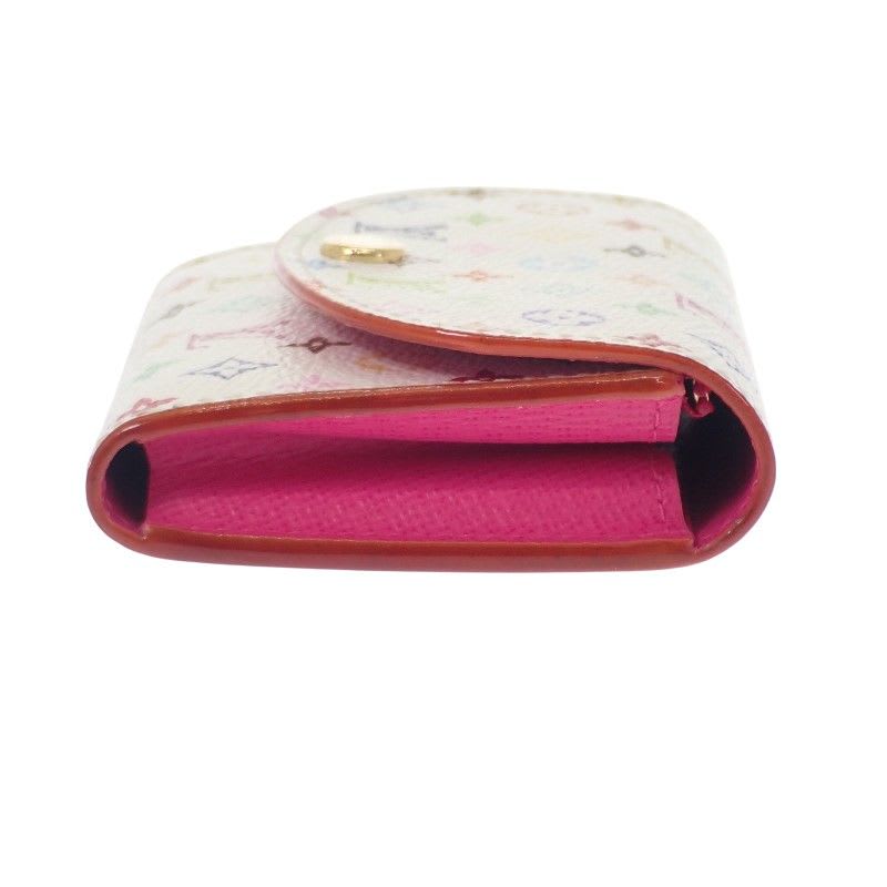 Louis Vuitton Porte Monnaie Rosalie Coin Case Monogram Multicolor Canvas — view 6