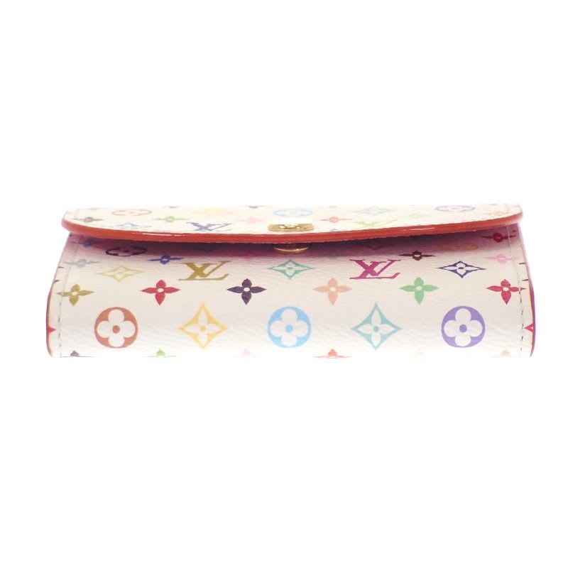 Louis Vuitton Porte Monnaie Rosalie Coin Case Monogram Multicolor Canvas — view 8