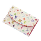 Louis Vuitton Porte Monnaie Rosalie Coin Case Monogram Multicolor Canvas — view 3