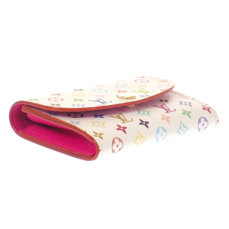 Louis Vuitton Porte Monnaie Rosalie Coin Case Monogram Multicolor Canvas — view 9