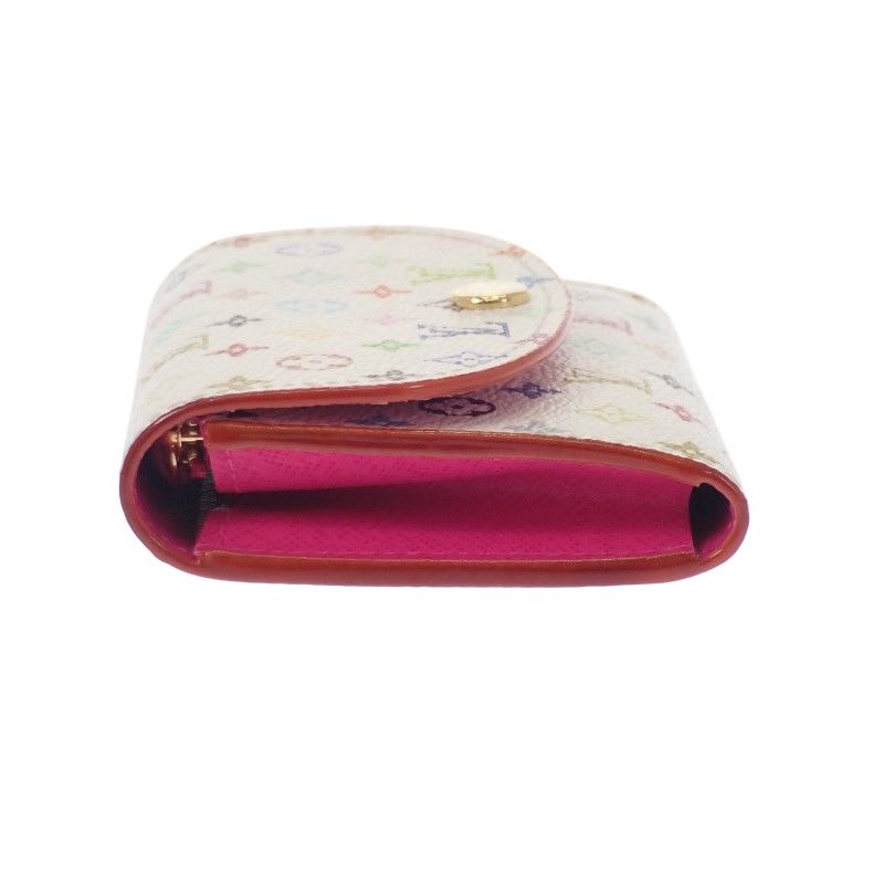 Louis Vuitton Porte Monnaie Rosalie Coin Case Monogram Multicolor Canvas — view 5