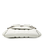 Gucci Horsebit Shoulder Bag Handbag White Leather — view 4