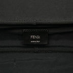 Fendi Zucca Second Bag Clutch 7 N0115 Gray Multicolor Leather — view 6