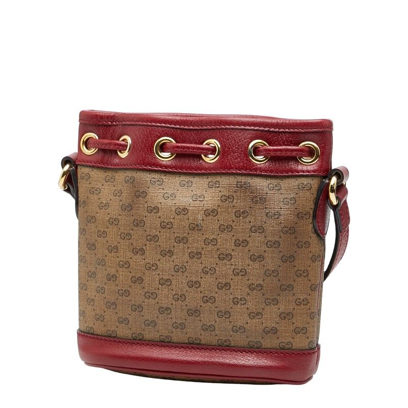 Gucci Doraemon Micro GG Supreme Mini Bucket Bag Crossbody — view 3
