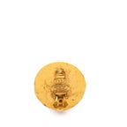 Chanel Vintage Coco Mark Round Gold Plated — view 4