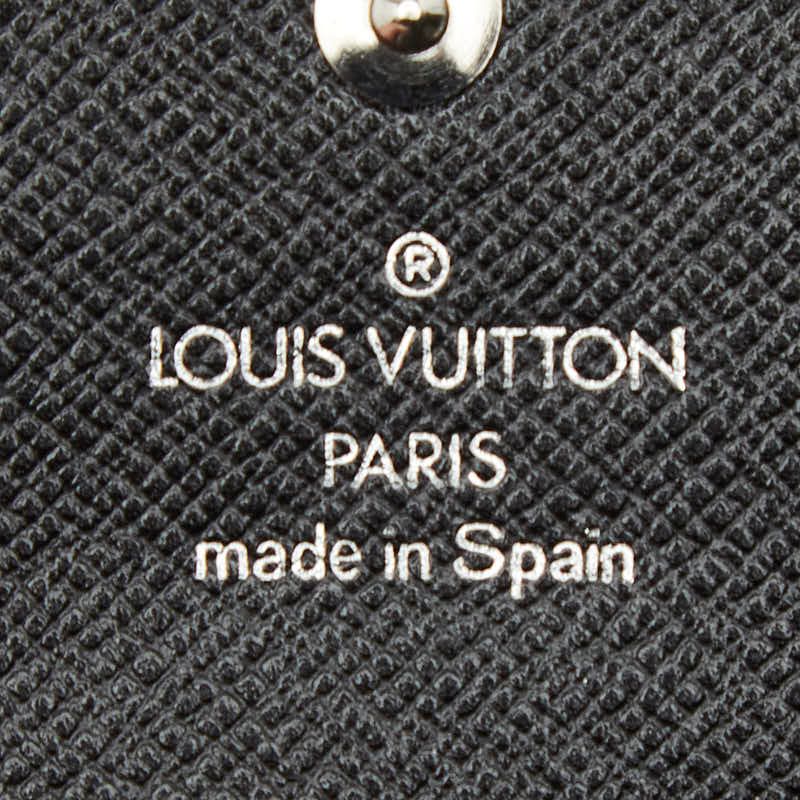 Louis Vuitton Taiga Multicles 6 key Holder Case Ardoise Leather — view 7