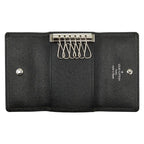 Louis Vuitton Taiga Multicles 6 key Holder Case Ardoise Leather — view 6