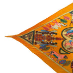 Hermes Silk Scarf Pleated Persepolis City Orange Box — view 3