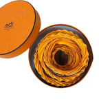 Hermes Silk Scarf Pleated Persepolis City Orange Box — view 2