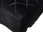 Chanel S Chain Shoulder Bag CC Logo Rabbit Fur Calf Hair Black Gold — view 7