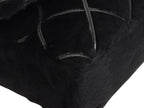 Chanel S Chain Shoulder Bag CC Logo Rabbit Fur Calf Hair Black Gold — view 8