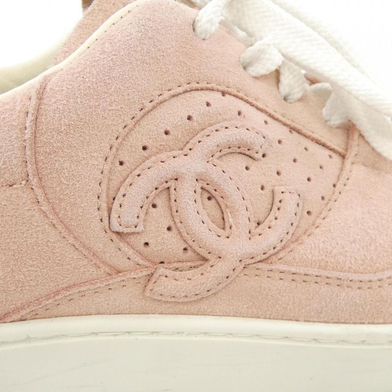 Chanel Pink Sneakers — view 6