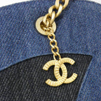 Chanel As3857 Pouch Denim Blue Bag — view 6