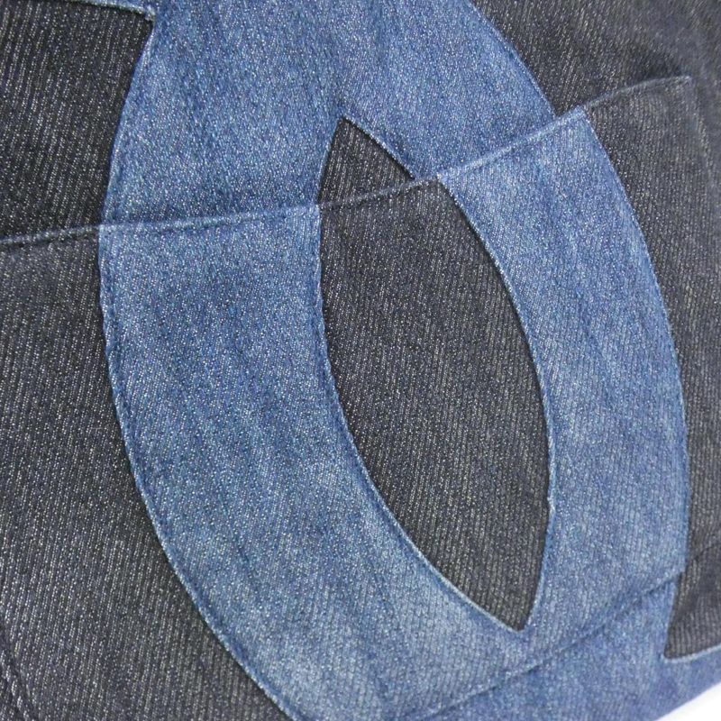 Chanel As3857 Pouch Denim Blue Bag — view 5