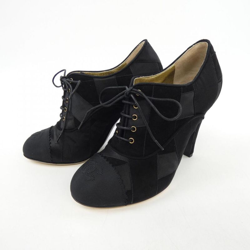 Chanel Size 36.5 Black Shoes — view 3