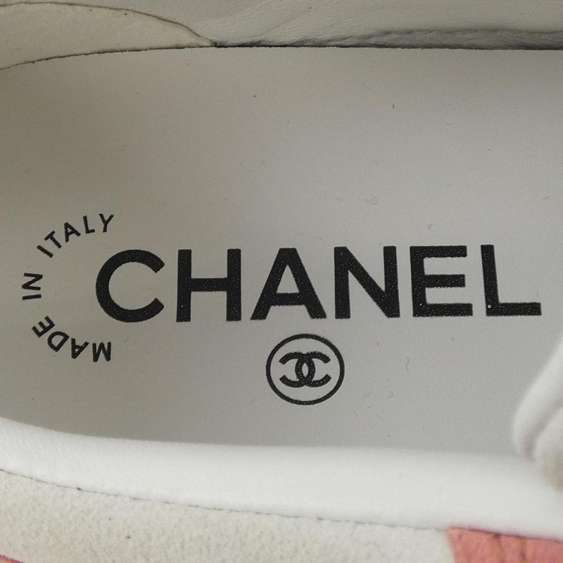 Chanel Beige Sneakers — view 6