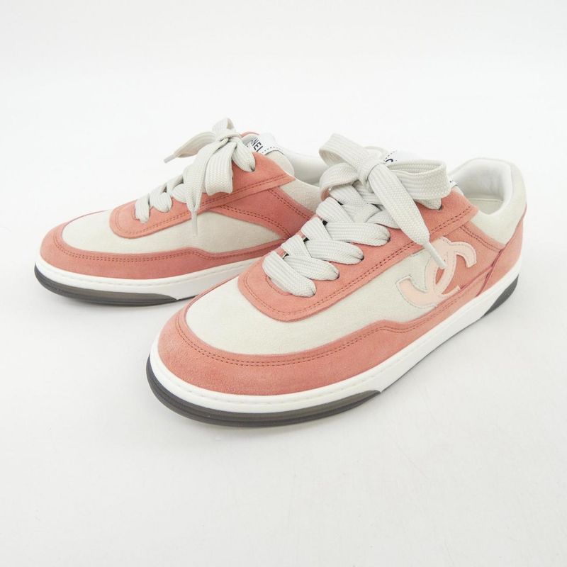 Chanel Beige Sneakers — view 3