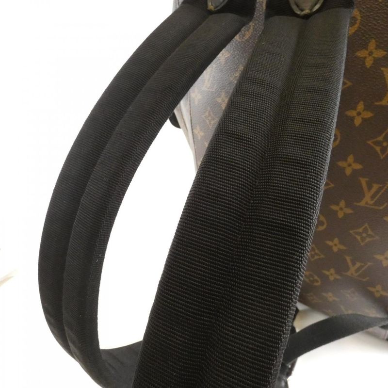 Louis Vuitton Monogram Macassar Christopher MM Backpack — view 6