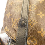 Louis Vuitton Monogram Macassar Christopher MM Backpack — view 5