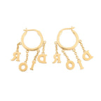Dior Earrings Evolution Gold — view 3