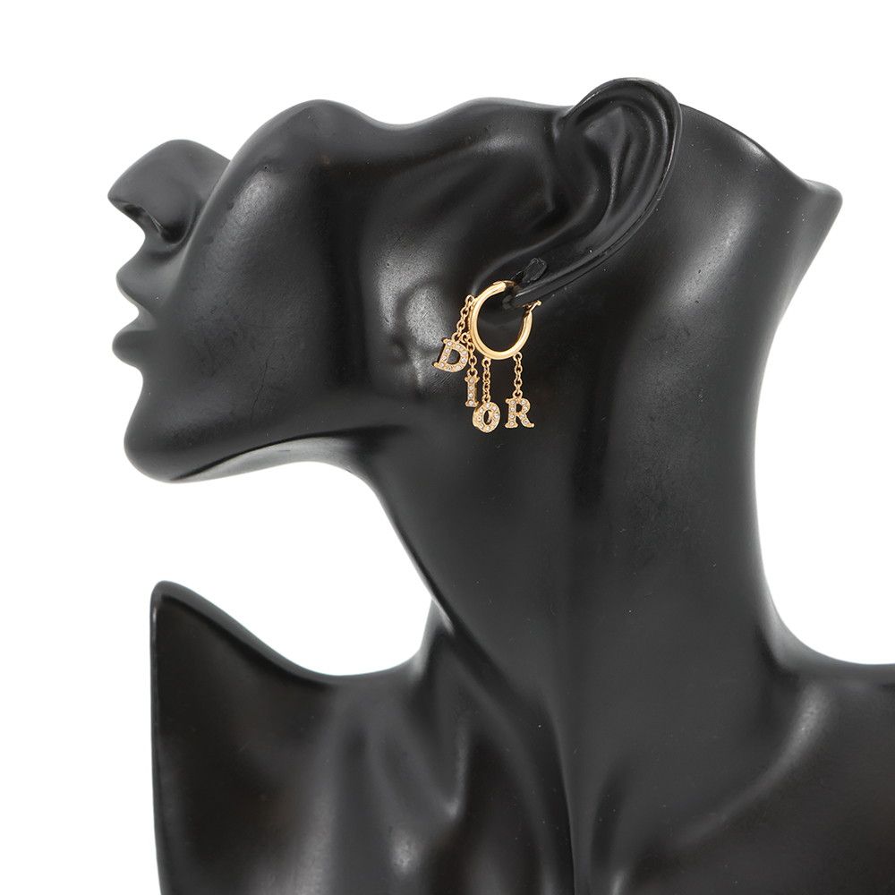 Dior Earrings Evolution Gold — view 4