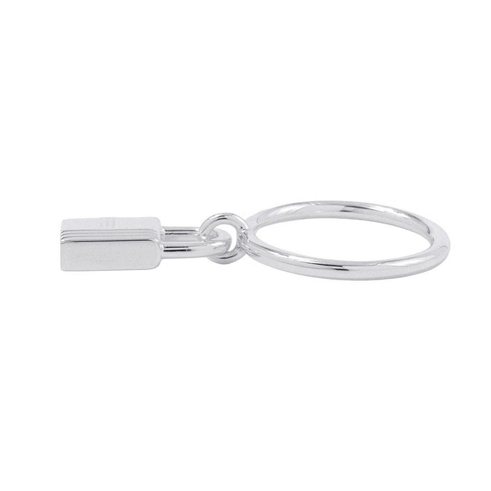 Hermes Ring Amulet Cadena Silver 53 — view 2