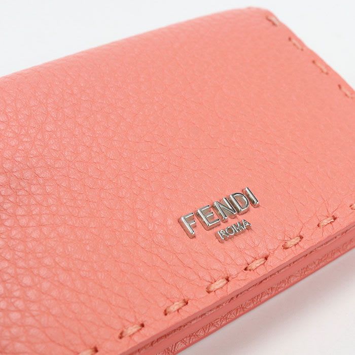 Fendi Selleria Card Case 8 M0501 Business Holder Calf — view 6
