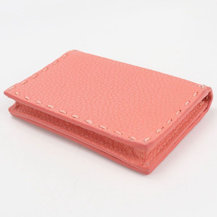 Fendi Selleria Card Case 8 M0501 Business Holder Calf — view 3