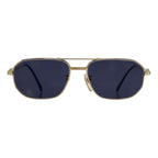 Yves Saint Laurent Vintage Gold Navy 5516 142 Sunglasses — view 2