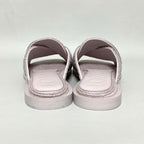 Loewe Slide Sandals Jute 39 Lavender — view 4