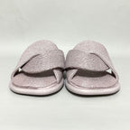 Loewe Slide Sandals Jute 39 Lavender — view 3
