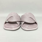 Loewe Slide Sandals Jute 40 Lavender — view 3