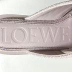 Loewe Slide Sandals Jute 36 Lavender — view 8