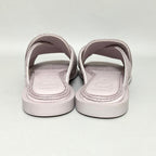 Loewe Slide Sandals Jute 36 Lavender — view 4