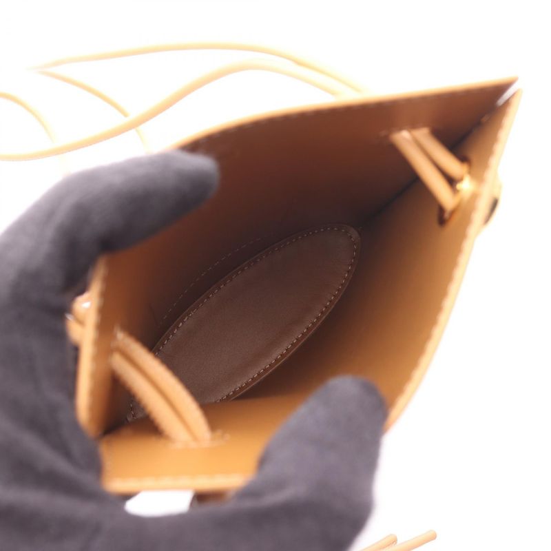 Loewe Shoulder Bag Pebble Dice Pocket Cpbpr12 Warm Desert Leather — view 4