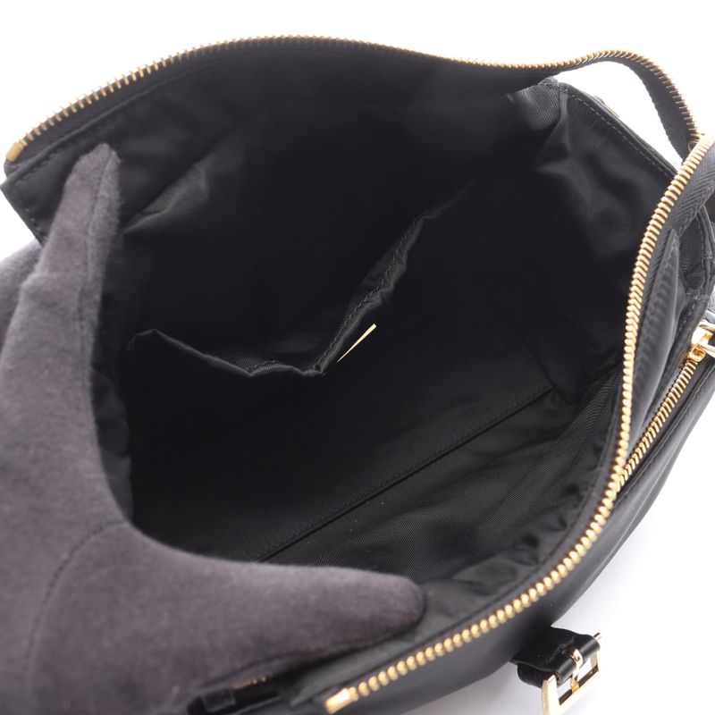 Prada Handbag Explorer 1 Bd394 Black Nylon Leather Shoulder Bag — view 4