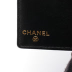 Chanel Bifold Long Wallet Coco Mark Black Leather — view 5