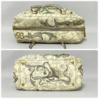 Prada Glace Calf Rabbit Handbag — view 6