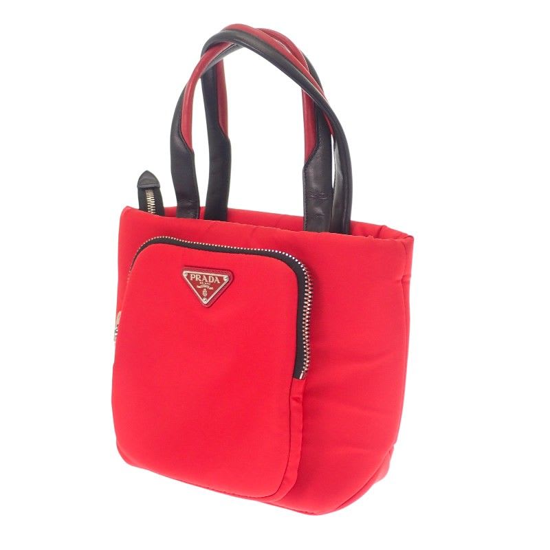 Prada Tessuto Pocket Cargo Small 1 Bg270 Tote Bag 2-Way Shoulder Nylon — view 3