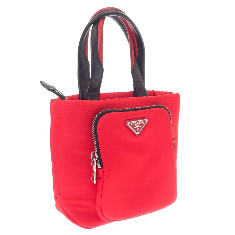 Prada Tessuto Pocket Cargo Small 1 Bg270 Tote Bag 2-Way Shoulder Nylon — view 4