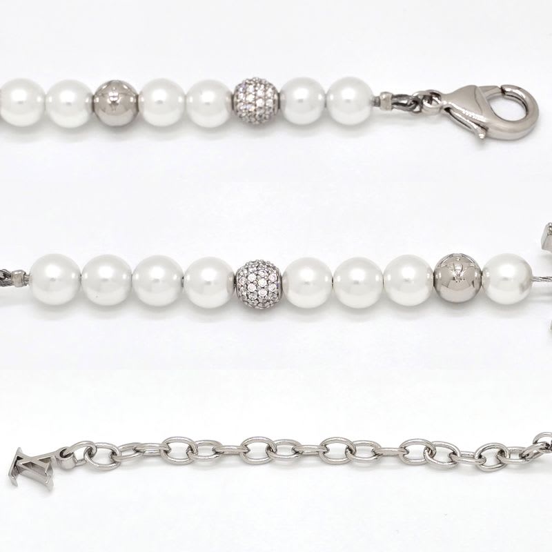 Louis Vuitton Bracelet Dandy Pearl Arm Circumference — view 6